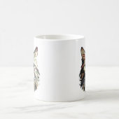 Chat Portrait Art Design Mug (Centre)