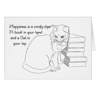 Chat Précieux avec des Livres