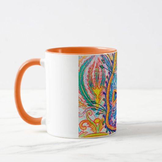 Chat psychédélique, Louis Wain Mug (Gauche)