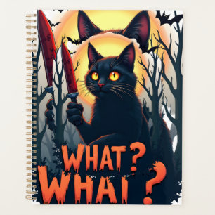 Chat Quel Chat Noir Meurtrier Avec Costume De Cout