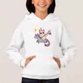 Chat Riding Unicorn Avec Porte Magique (Devant)
