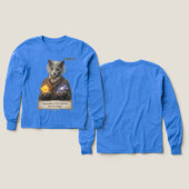 Chat Russe Bleu Einstein - Imagination (Motif recto et verso)