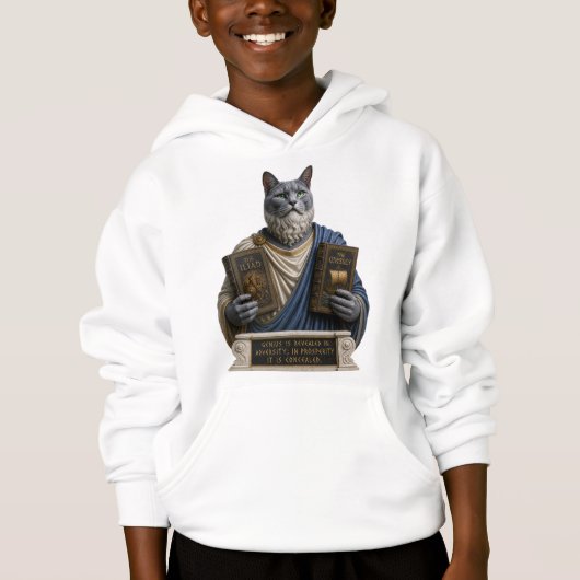 Chat Russe Bleu Homère (Devant)