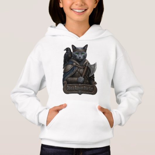 Chat Russe Bleu Noble Odin (Devant)