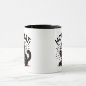 Chat Saint - Chat Noir avec ailes Mug Drôle (Centre)