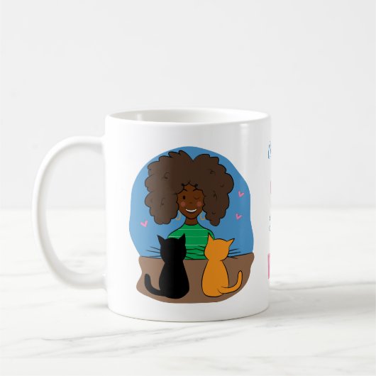 Chat sans enfant Lady Mug (Gauche)
