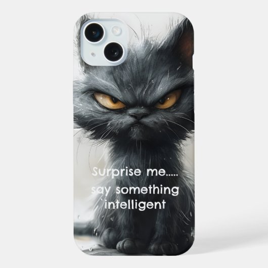 Chat sarcastique iPhone / coque ipad (Verso)
