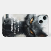 Chat sarcastique iPhone / coque ipad (Verso Horizontal)