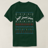 Chat Sauter Dans Neige Vilain Sweat Cadeaux C (Design devant)