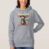 Chat scientifique | Chat drôle | Sweat - shirt à c (Devant)