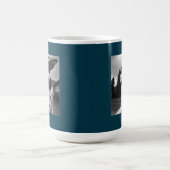 Chat Selfie OVNI Mug Drôle Café Mug (Centre)
