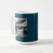 Chat Selfie OVNI Mug Drôle Café Mug (Devant gauche)