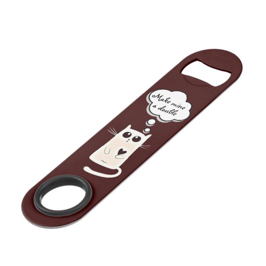 Chat seul de coeurs (Dos Angle)