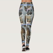 Chat siamois Legging (Dos)