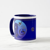 Chat siamois Yin et tasse de Yang (Devant gauche)