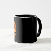 Chat Silhouette Moonlight Mug (Devant droit)