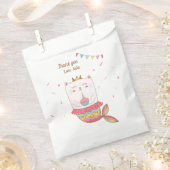 Chat sirène Favoriser Sacs pour la fête d'annivers (Coupé)