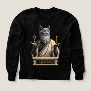 Chat Socrate Bleu Russe