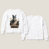 Chat Socrate Bleu Russe (Motif Recto et Verso)