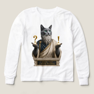 Chat Socrate Bleu Russe