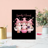 Chat sorcière éffrayante et sucrée Chat surdimensi (Mariage)