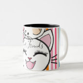 Chat Souris Meilleur Amis Mug (Devant droit)