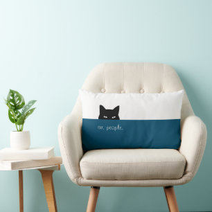 Chat Sournois Photo de Personnes Beurk Coussins Bl