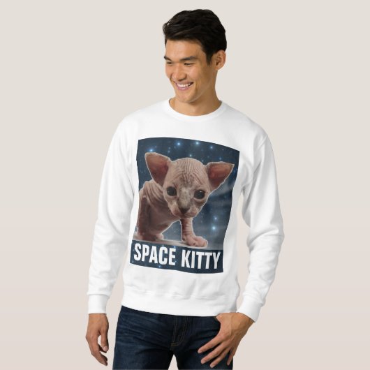 CHAT SPATIAL, T-shirts SPHYNX (Devant entier)
