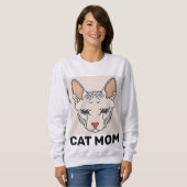 CHAT SPHYNX MOM T-SHIRTS (Devant entier)