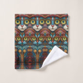 Chat Steampunk 21 sur 21 (Gant de toilette)
