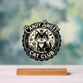Chat Sucré Mignon Graphique de Chat Drôle - Chat S (Neutre)