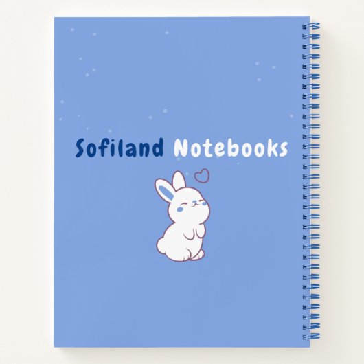 Chat sur la lune Journal 💜 💙 ✨ 😺 (Dos)