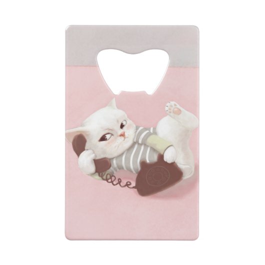 Chat sur le téléphone (Dos)