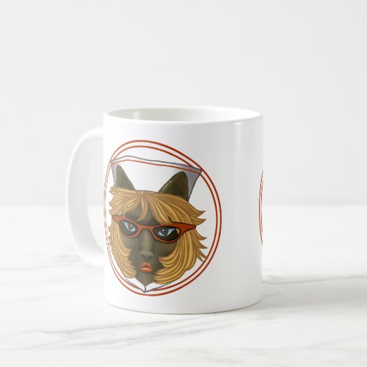 Chat sur mesure Nurse Mug (Devant gauche)