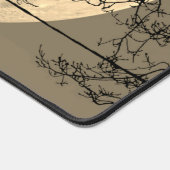 Chat sur une Pleine lune de fil (Coin)