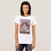 CHAT T-shirt CATTITUDE Ragdoll (Devant entier)
