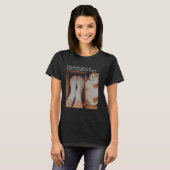 Chat T-shirt Mème Silly Chat Funny Kitty Meow Hiss (Devant entier)