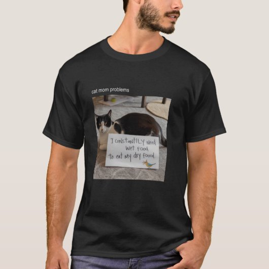 Chat T-shirt Mème Silly Chat Funny Kitty Meow Hiss (Devant)