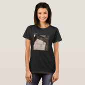 Chat T-shirt Mème Silly Chat Funny Kitty Meow Hiss (Devant entier)