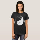 Chat T-Shirt Tee Ying Yang Cats (Devant entier)