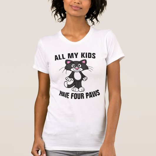 CHAT T-SHIRTS - MES ENFANTS (Devant)