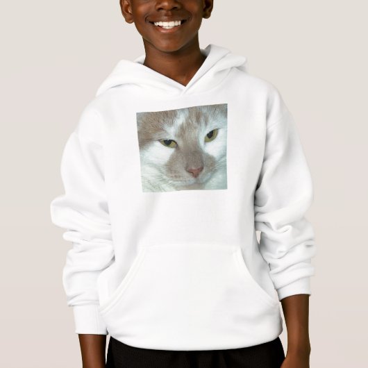 Chat Tabby Blanc (Devant)