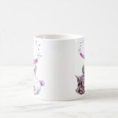 Chat Tasse Coeur Plume (Centre)