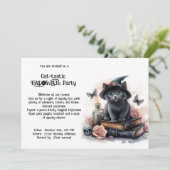 😺 Chat - Tastic HALLOWEEN party Invitation (Debout devant)