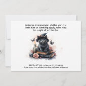 😺 Chat - Tastic HALLOWEEN party Invitation (Dos)