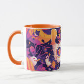 Chat - Thème Halloween | Mug (Gauche)