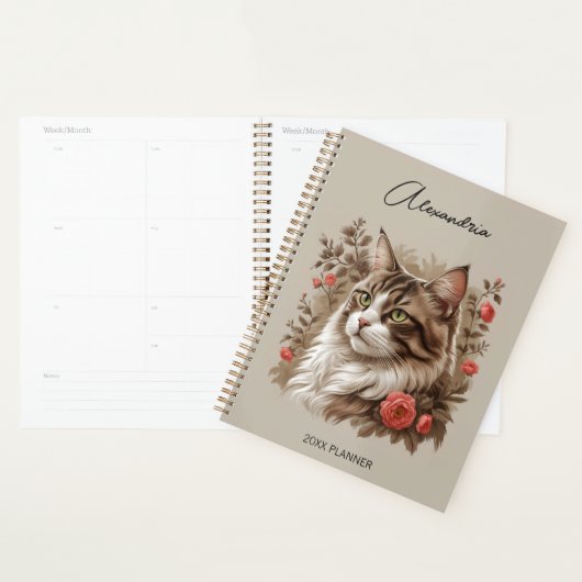 Chat tigré (Devant avec enveloppe)