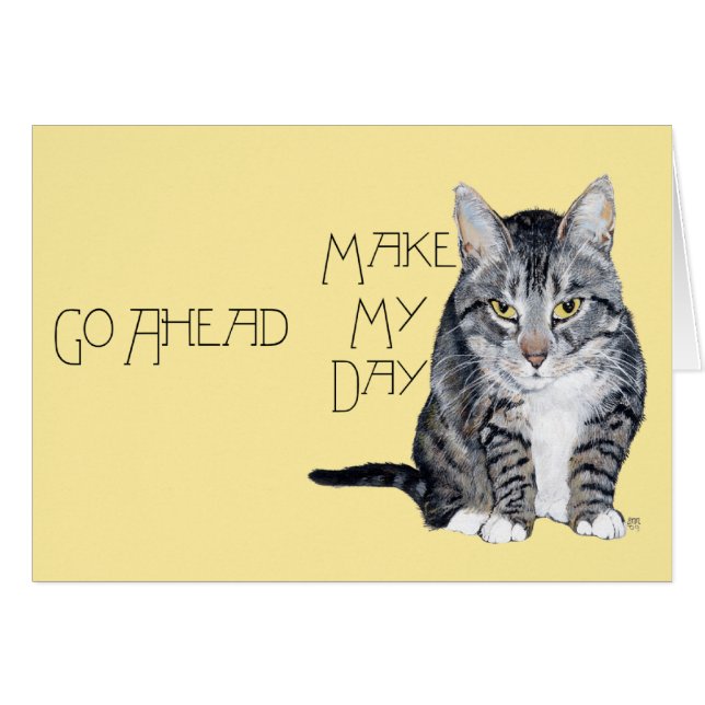 Chat Tigre - Faites Ma Journée (Devant horizontal)