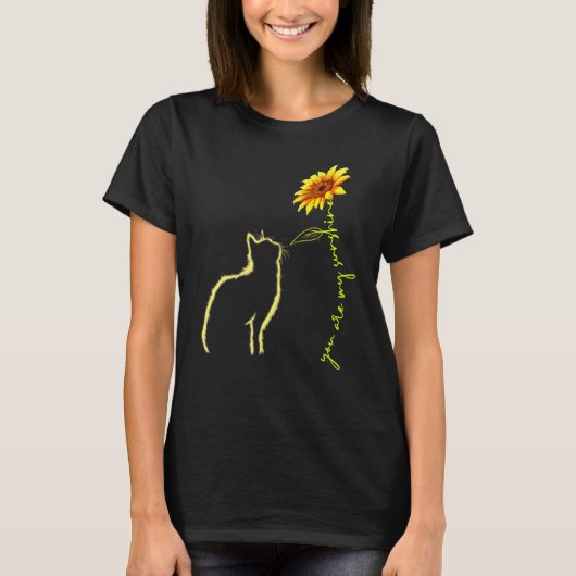 Chat-Tu Es-Mon-Soleil T-Shirt Chats 3 (Devant)