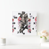 Chat Tuxedo Chats Art Animal Horloge Chambre Enfan (Maison)